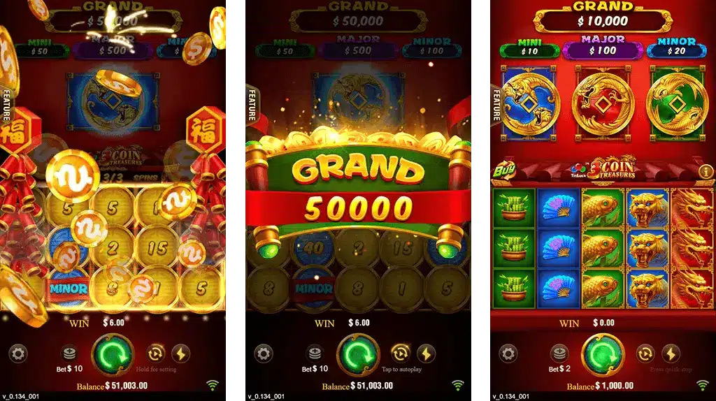 3 Coins Come7Newoffer Bonus